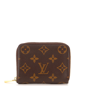 Louis Vuitton Zippy Coin Purse Monogram Canvas