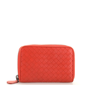 Bottega Veneta Zip Around Wallet Intrecciato Nappa Long