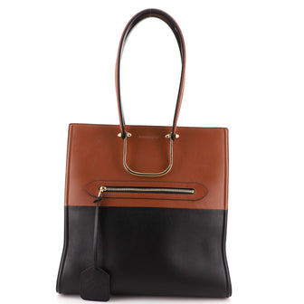 Alexander McQueen The Tall Story Tote Leather