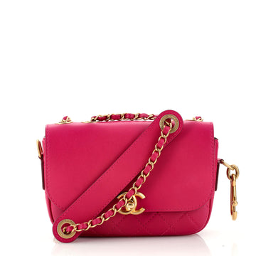 Chanel Multi Pouching Flap Bag with Coin Purse Quilted Calfskin