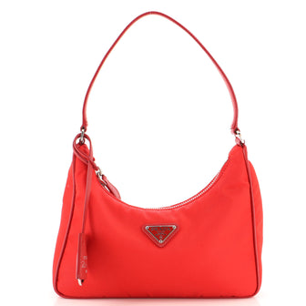 Prada Re-Edition 2005 Hobo Tessuto with Saffiano Leather Mini