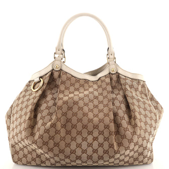 Gucci Sukey Tote GG Canvas Large