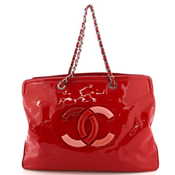 Chanel Lipstick Tote Patent Vinyl XL
