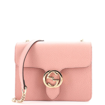 Gucci Interlocking Shoulder Bag (Outlet) Leather Small