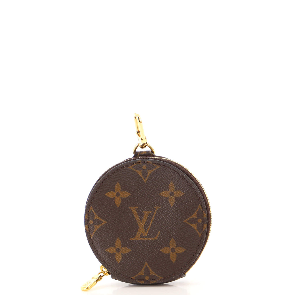 Louis Vuitton Round Coin Purse Monogram Canvas