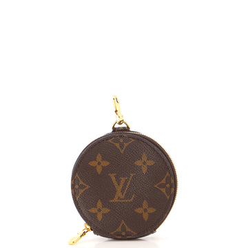 Louis Vuitton Multi Pochette Accessoires Round Coin Purse Monogram Canvas