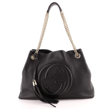 Gucci Soho Chain Strap Shoulder Bag Leather Medium