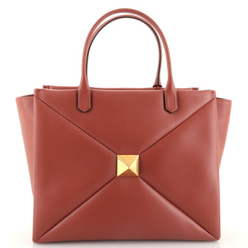 Valentino Garavani One Stud Top Handle Bag Leather Large