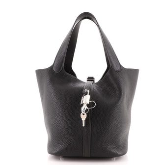 Hermes Picotin Lock Bag Clemence MM