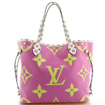 Louis Vuitton Neverfull NM Tote Limited Edition Colored Monogram Giant MM