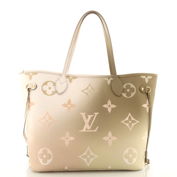 Louis Vuitton Neverfull NM Tote Spring in the City Monogram Giant Canvas MM