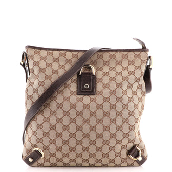 Gucci Abbey D-Ring Messenger Bag GG Canvas