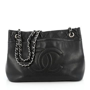 Chanel Timeless CC Soft Tote Caviar Medium Black