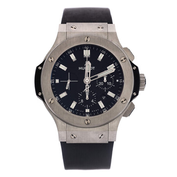 Hublot Big Bang Evolution Automatic Chronograph Watch Stainless Steel and Rubber 44