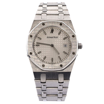 Audemars Piguet Royal Oak Date Quartz Watch Stainless Steel 33