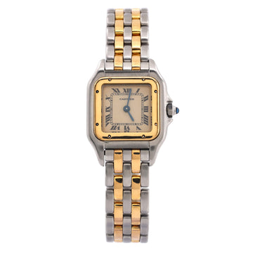 Cartier Panthere de Cartier Quartz Watch Stainless Steel and Yellow Gold 22