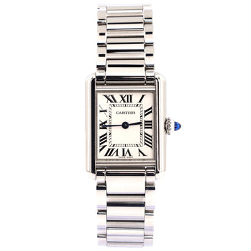 Cartier Must de Cartier Tank Quartz Watch Stainless Steel 22