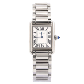 Cartier Must de Cartier Tank Quartz Watch Stainless Steel 22