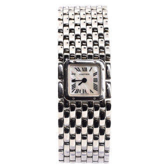 Cartier Panthere Ruban Quartz Watches Stainless Steel and Mother of Pearl 21