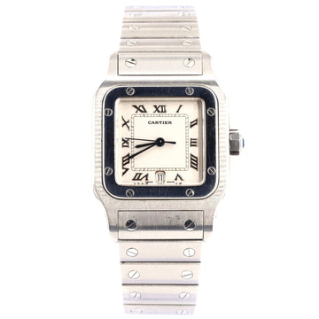 Cartier Santos de Cartier Galbee Quartz Watch Stainless Steel 29