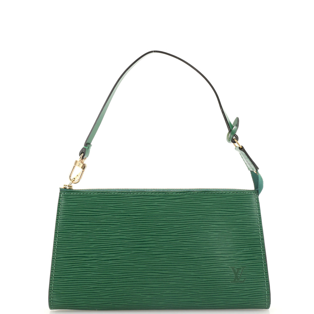 Louis Vuitton Pochette Accessoires Epi Leather Green 2169151