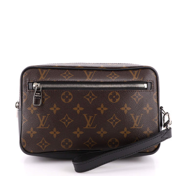Louis Vuitton Kasai Clutch Macassar Monogram Canvas