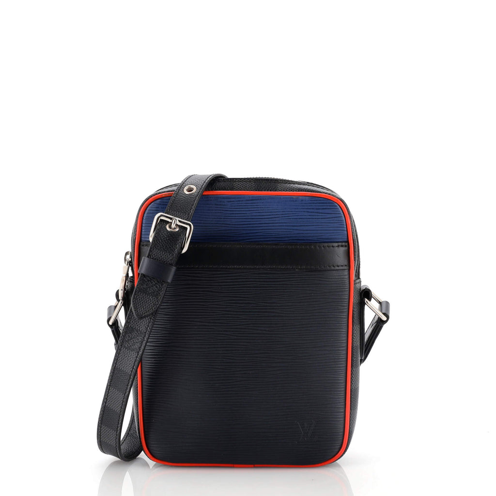 Louis Vuitton Epi Damier Graphite Danube Slim Crossbody Bag