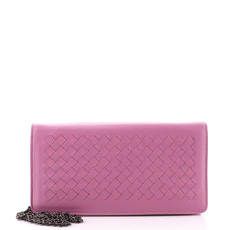 Bottega Veneta Wallet on Chain Intrecciato Nappa