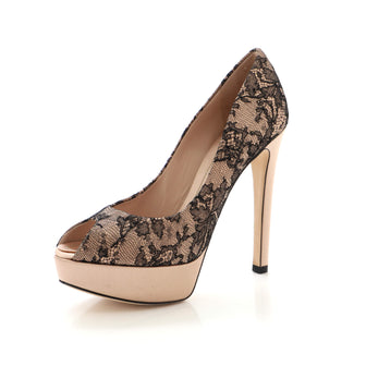 Women's Peep Toe Pumps