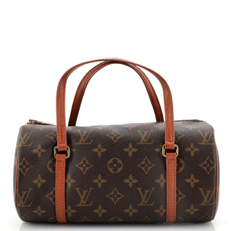 Louis Vuitton Papillon Handbag Monogram Canvas 26