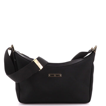 Gucci Saddle Zip Messenger Bag Canvas Small