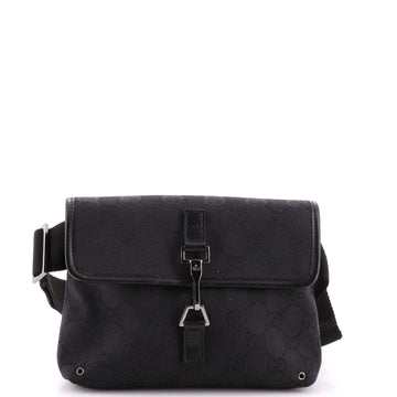 Gucci Vintage Jackie Waist Bag GG Canvas