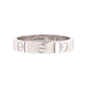 Cartier Love Wedding Band Ring 18K White Gold