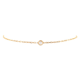 Cartier D'Amour Bracelet 18K Yellow Gold and Diamond Small