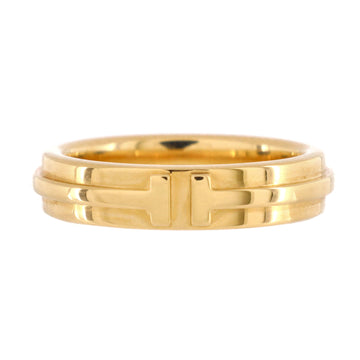 Tiffany & Co. T Two Ring 18K Yellow Gold Wide