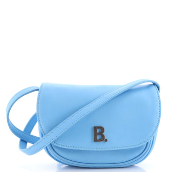 Balenciaga B. Dot Crossbody Bag Leather XS