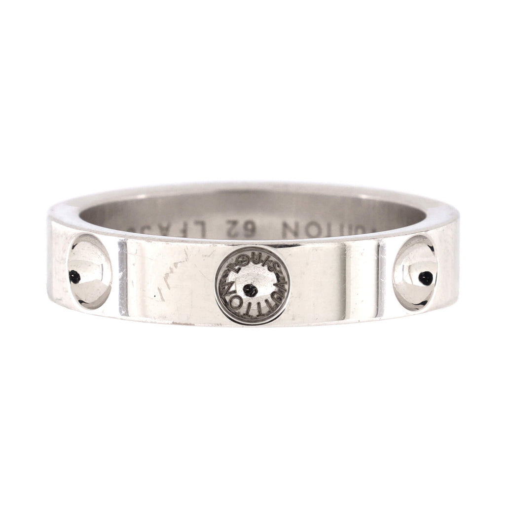 Louis Vuitton Empreinte 5 mm Band in 18K White Gold - Band / White Gold | Pre-owned & Certified | used Second Hand | Unisex