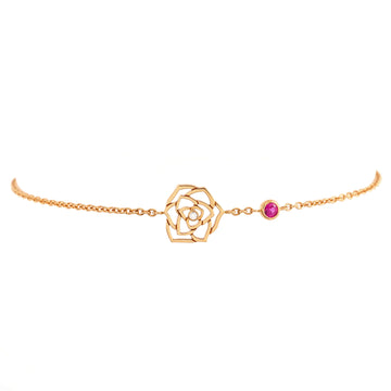 Piaget Rose Bracelet 18k Rose Gold with Sapphire and Diamond
