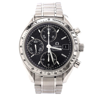 Omega Speedmaster Date Chronograph Automatic Watch Stainless Steel 39
