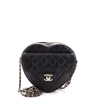 Chanel CC in Love Heart Bag Quilted Lambskin