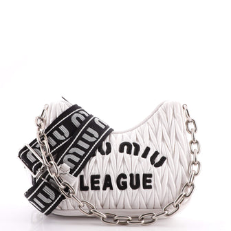 Miu Miu CirÃ© Shoulder Bag Matelasse Leather Medium