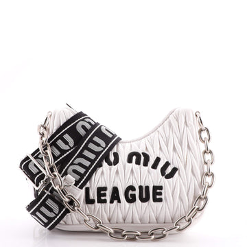 Miu Miu CirÃ© Shoulder Bag Matelasse Leather Medium