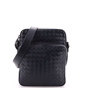 Bottega Veneta Front Pocket Messenger Bag Intrecciato Nappa Mini