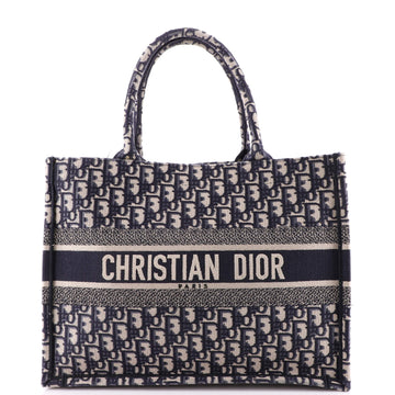 Christian Dior Book Tote Oblique Canvas Medium