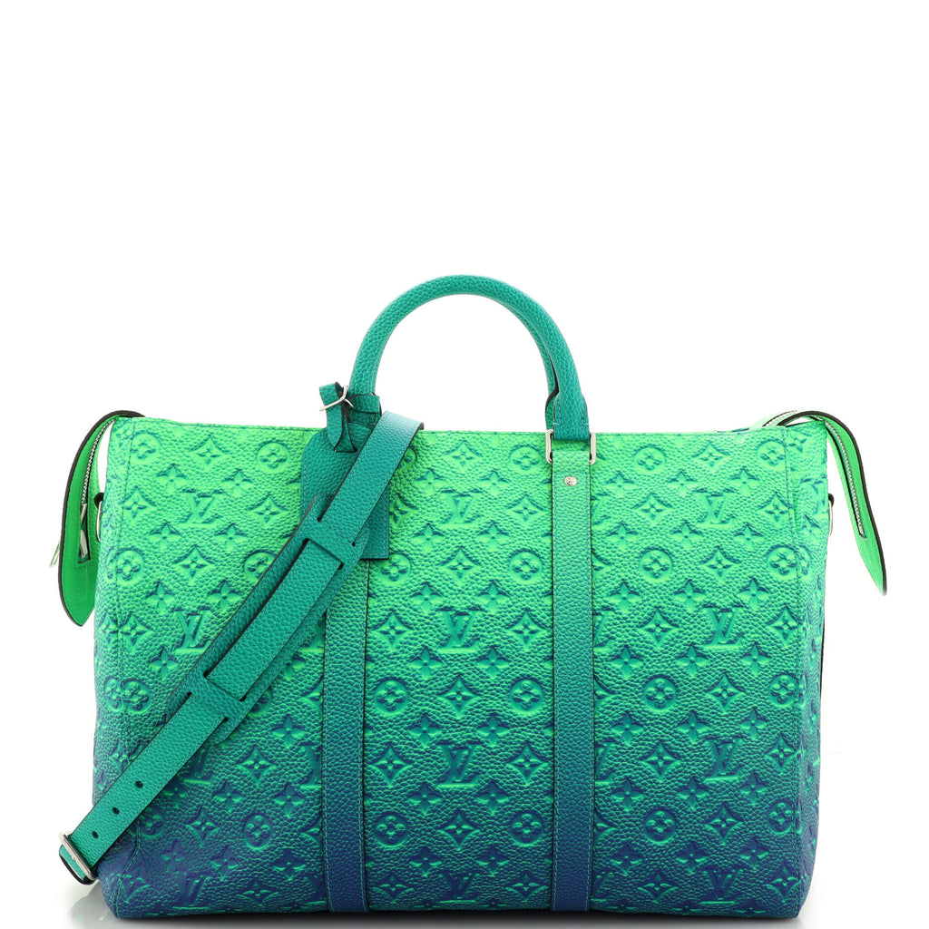 Keepall Tote Limited Edition Illusion Monogram Taurillon Leather
