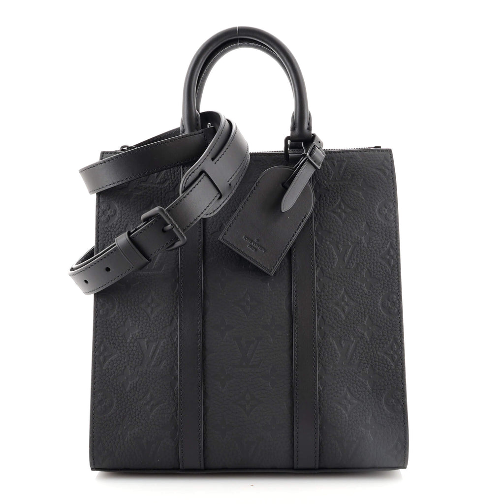 Louis Vuitton Sac Plat Cross Bag Monogram Taurillon Leather