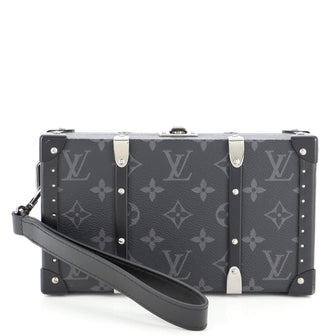 Louis Vuitton Wallet Trunk Clutch Monogram Eclipse Canvas