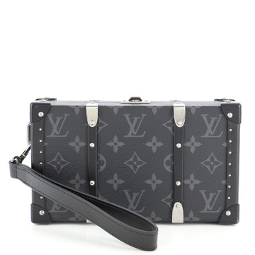 Louis Vuitton Wallet Trunk Clutch Monogram Eclipse Canvas