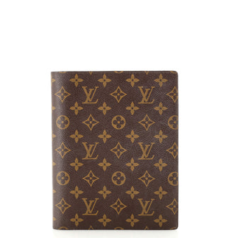 Louis Vuitton Desk Agenda Cover Monogram Canvas