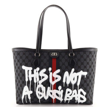 Balenciaga x Gucci The Hacker Project Tote Graffiti BB Canvas Medium
